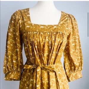 Christy Dawn Bianca Dress Goldenrod Medium